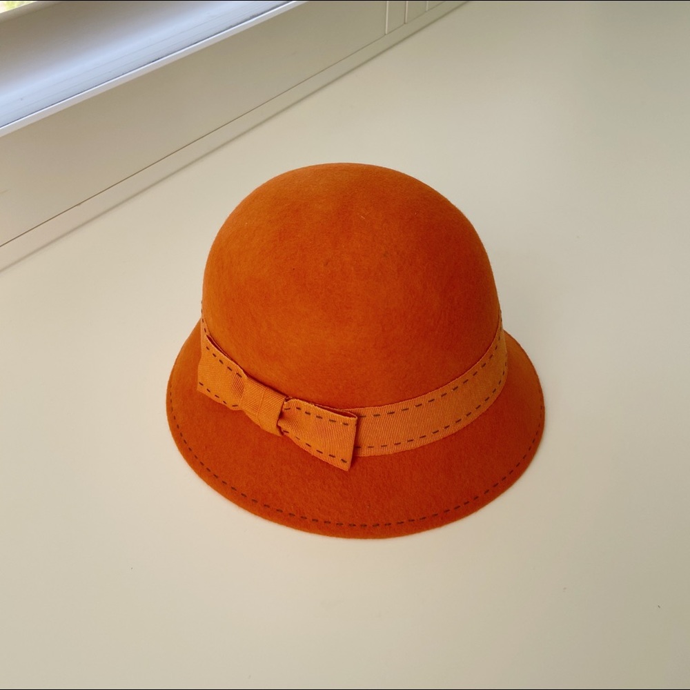 Orange Nordstrom hat
